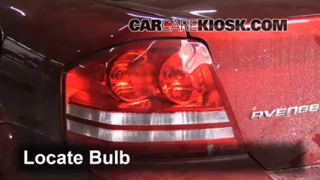 2008 Dodge Avenger SXT 2.4L 4 Cyl. Lights Reverse Light (replace bulb)